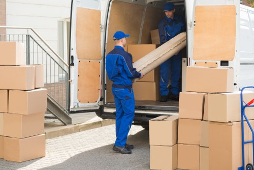 Man with van service for local moves in Marylebone streets