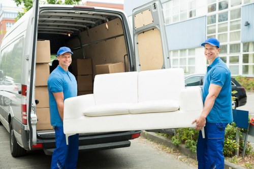 Man and van moving service in Marylebone with careful loading