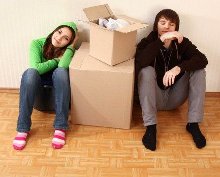 Office and residential removal items ready for same day transport in Marylebone