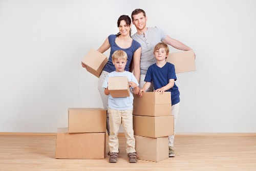 Careful loading service for a Marylebone flat move