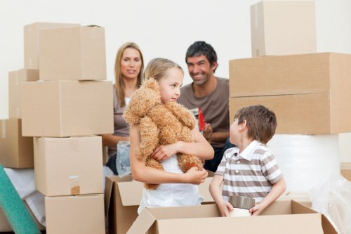 Residential moving truck support for flats and apartments in Marylebone